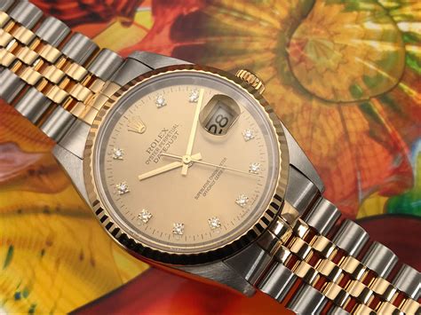 orologio rolex oyster perpetual datejust 10 diamanti